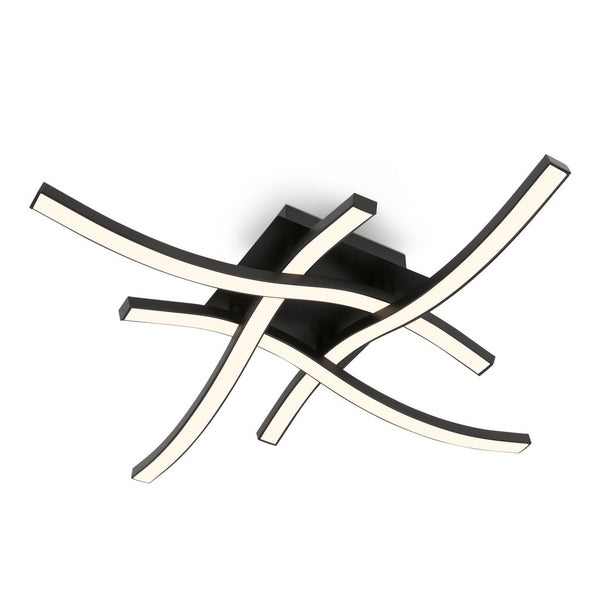 Briloner Leuchten GO - Wand-& Deckenleuchte - 3677045 - 16W ? 1400 lm - Warmweiß 3000K - 47,5 x 47,5 x 8,5 cm