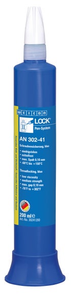 WEICONLOCK® AN 302-41 Schraubensicherung|mittelfest, niedrigviskos|200 ml|blau