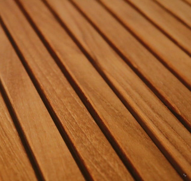 Nahaufnahme von Holzlatten