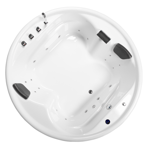 BASIC Indoor Whirlpool XXL Gomera Rund