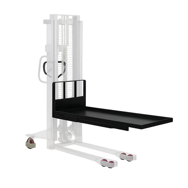 Schwarzer Kommissionierer-Aufsatz für Hubwagen