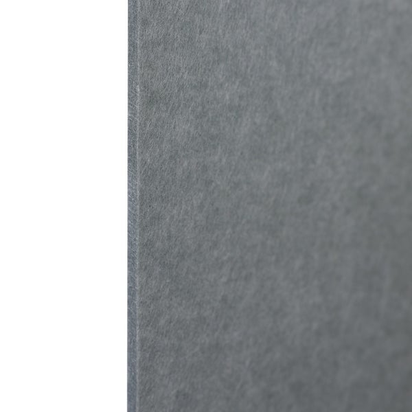 Akustikwandplatte PET-Filz - 100x100 cm - Grau
