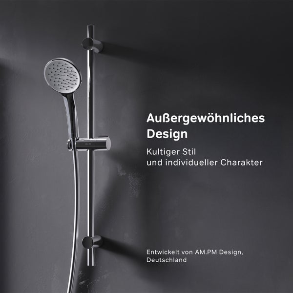 Duschset mit Handbrause und Duschstange von AM.PM Design Deutschland.