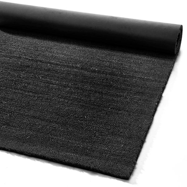 FLOORDIREKT Fußmatte Kokos - Eingangsmatte aus Kokos - Fußabtreter - Schwarz - 30 mm - 80 x 100 cm