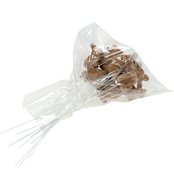 Dekobären am Draht im Beutel