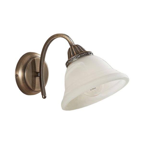 Lindby Wandleuchte, Wandlampe Innen Mialina in Bronze (1 flammig E27) - Wandstrahler Wandbeleuchtung Schlafzimmer / Wohnzimmer Wohnzimmerleuchte
