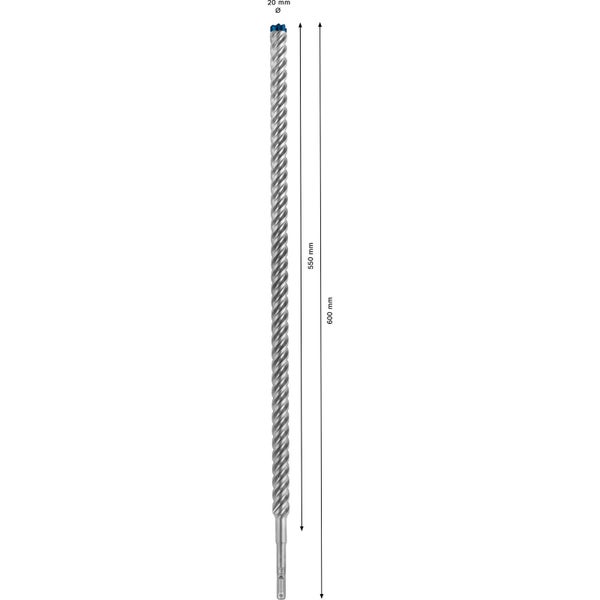 Bosch Expert SDS plus-7X Hammerbohrer 20 x 550 x 600 mm - 2608900144