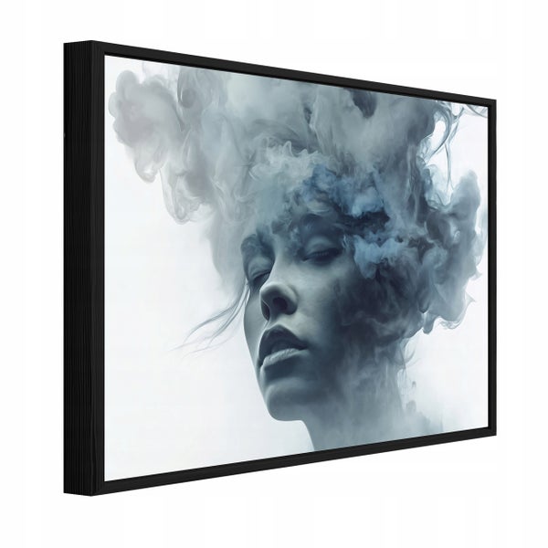 Leinwanddruck mit einem Weg zum Strand