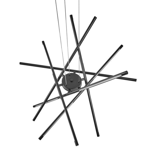 Abmessungen einer Pendelleuchte mit einer Länge von 100 cm und einem Durchmesser von 15 cm.