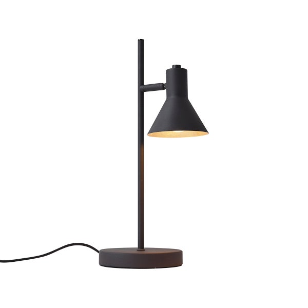Schreibtischleuchte mit konischem Schirm