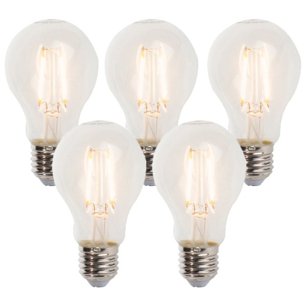 5er Set E27 dimmbare LED Lampen A60 5W 470lm 2700K