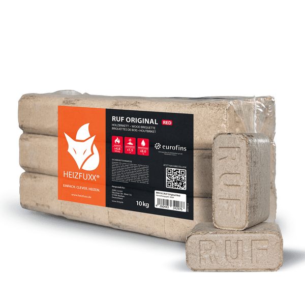Heizfuxx RUF Original Red 10kg x 2 Gebinde 20kg