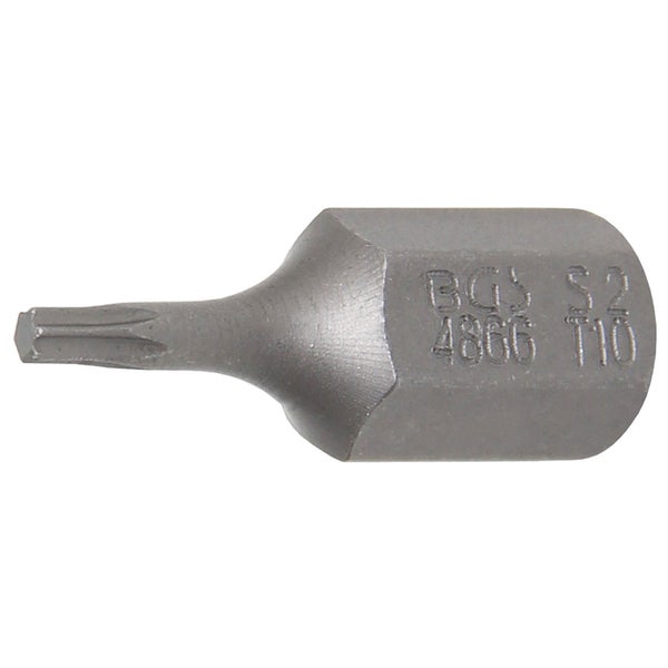 BGS Bit Antrieb Außensechskant 10 mm (3/8) T-Profil (für Torx) T10 - 4866
