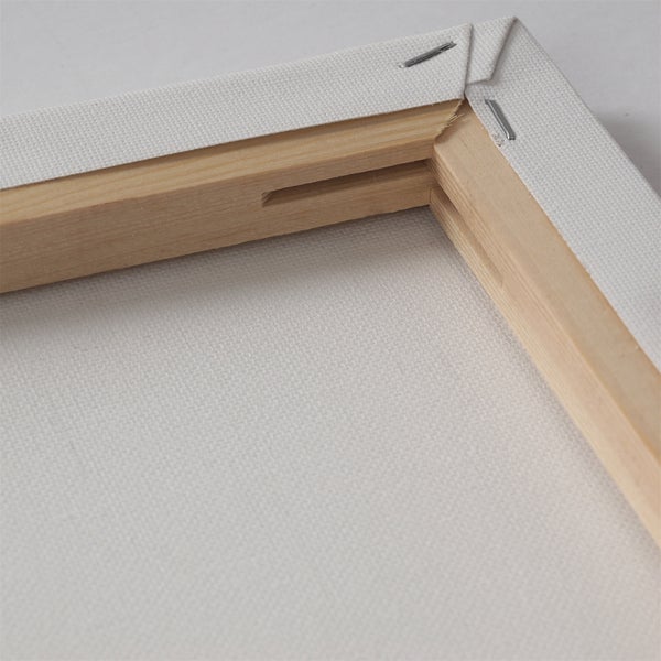 Leinwand  University 2er Set 70x70 cm (LxB) vorgrundiert, malfertig bespannt weiß