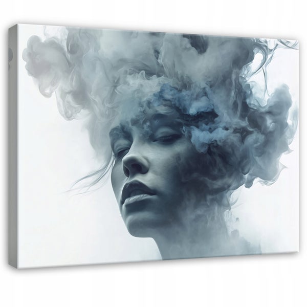 Leinwandbild Frau Abstraktion Gesicht PP15918O20 Wandbilder Wohnzimmer Schlafzimmer 120x80 cm