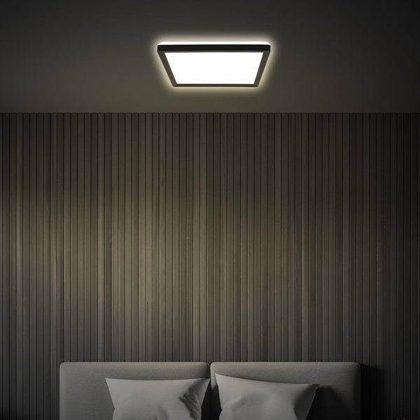 LED Deckenlampe LED Panel Deckenleuchte Flach Indirektes Licht Neutralweiß