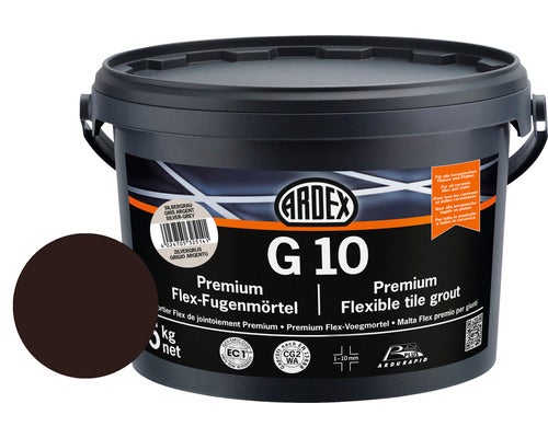 PREMIUM Flex-Fugenmörtel,dunkelbraun ARDEX G10, 5 kg