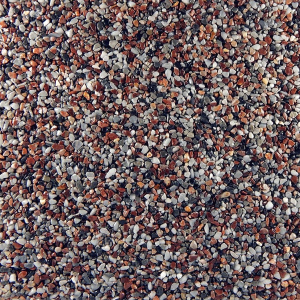 Terralith Marmor - Steinteppich mix rosso autunno für 1 qm - außen -