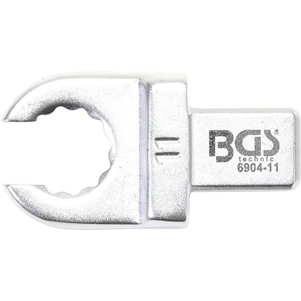 BGS Einsteck-Ringschlüssel offen 11 mm Aufnahme 9 x 12 mm - 6904-11