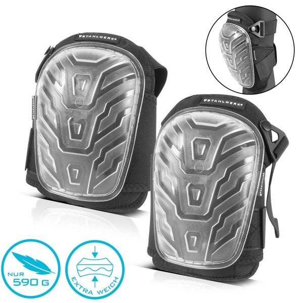 Knieschoner mit weicher Schaumstoffpolsterung und Polyestergewebe