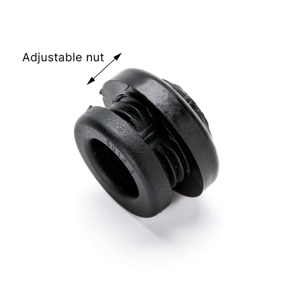 Kabeldurchführung Tülle Kabel Ø 8mm Schwarz