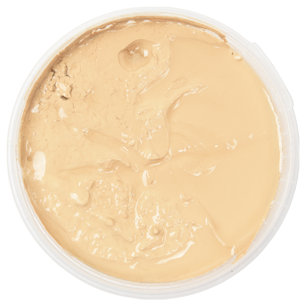 Offener Eimer mit Spachtelmasse