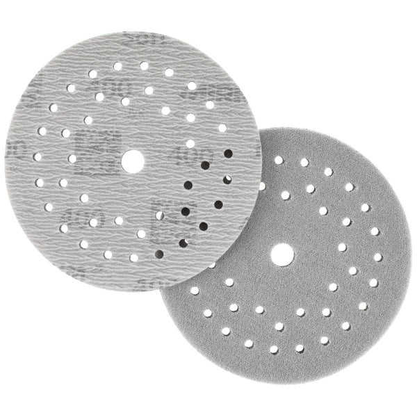 Mirka Iridium Soft Schleifscheiben Ø 125 mm / Korn P400 / Klett Multifit / 20 Stück / schaumbasiertes Schleifmittel für präzises Trockenschleifen, Klarlackschliff, Finish