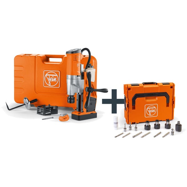 Fein Magnetkernbohrmaschine mit Zubehör und Transportkoffer