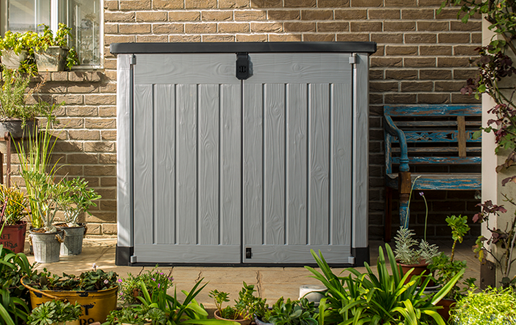 Keter Store It Out Pro Aufbewahrungsbox - 1200L - 145,5x82x125 cm - Grau