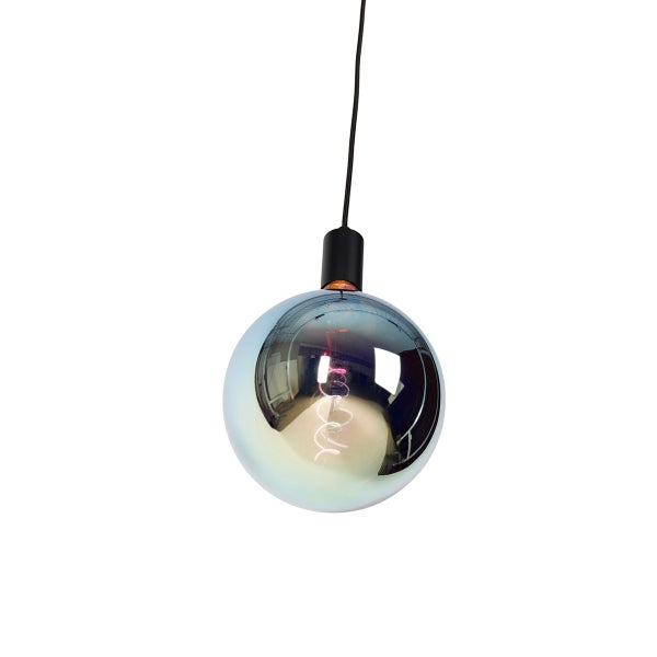 Industrielle Pendelleuchte schwarz inkl. dimmbarer LED G200 - Facil