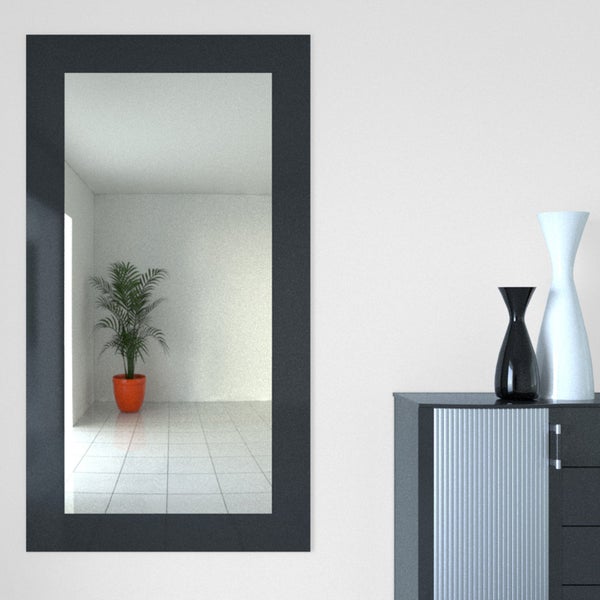 Draufsicht einer Sauna mit Maßangaben