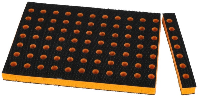 Mirka Schaumstoff Interface Profilpad 75x100mm / Dicke 6mm weich / einfaches Anpassen der vorgeschnittenen Elemente / gut geeignet für DIY-Projekte / staubfreies Schleifen