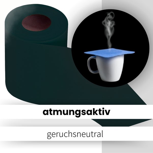 Sensalux Tischläufer, Länge: 25m, stoffähnliches Vlies, Breite: 15cm, Grün
