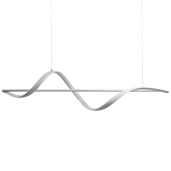 Pendelleuchte mit geschwungenem Design