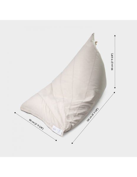 Sitzsack Pouf Outdoor Panna 90X90X90Cm - Maanta® Randa
