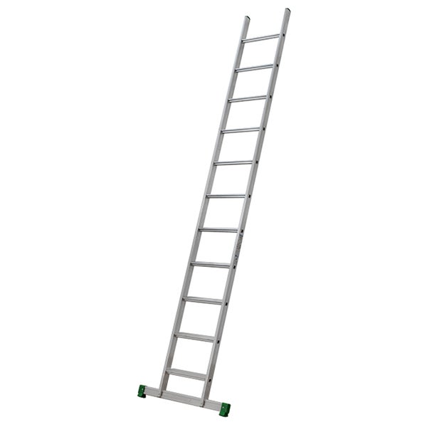 Aluminium Anlegeleiter mit Sprossen