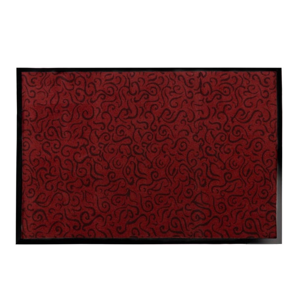 Sauberlaufmatte Brasil - Türvorleger Individuell einsetzbar - 60 x 90 cm Rot