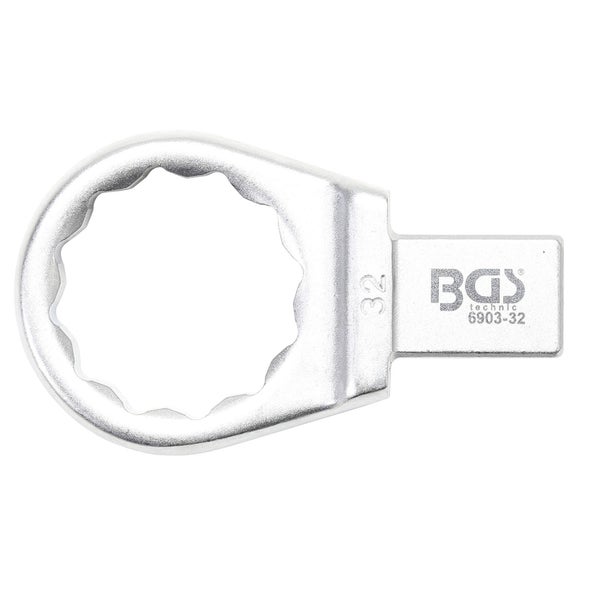 BGS Einsteck-Ringschlüssel 32 mm Aufnahme 14 x 18 - 6903-32