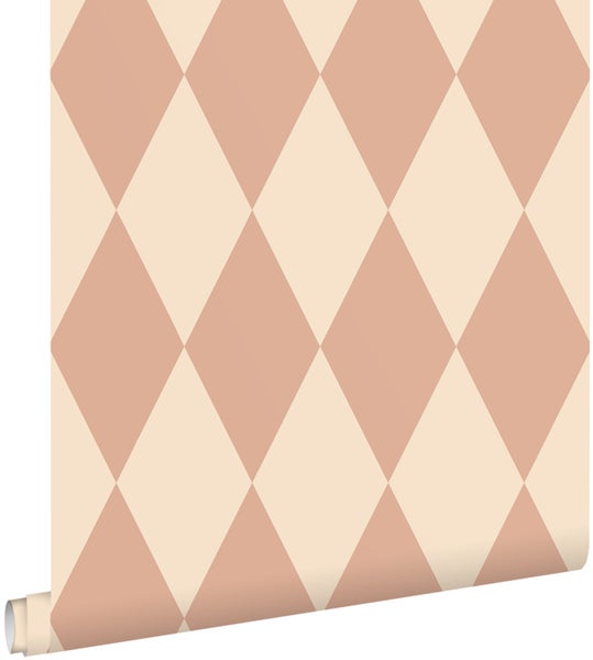 Tapetenrolle mit Rautenmuster