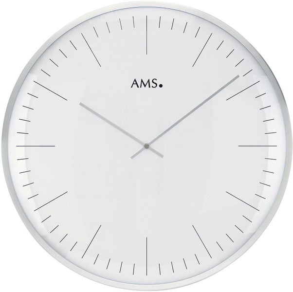 AMS 9540 Wanduhr modern Gehäusedurchmesser 40 cm