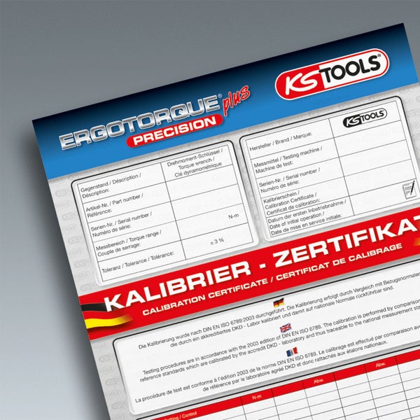 KS TOOLS 9 x 12 mm ERGOTORQUEprecision Einsteck-Drehmomentschlüssel 5 - 25 Nm - 516.1612