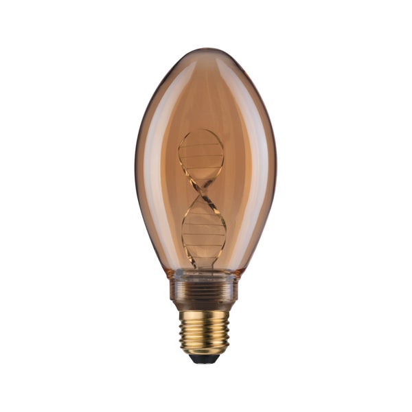 Inner Glow Edition LED Birne Helix E27 230V 180lm 3,5W 1800K Gold