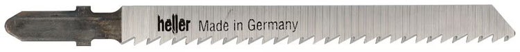 Heller Stichsägeblatt aus Metall mit Schaft zur Verwendung mit Stichsägen