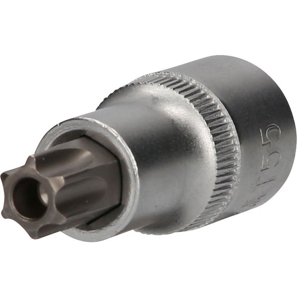 BRILLIANT TOOLS 1/2 Torx-Bit-Stecknuss mit Stirnlochbohrung TB55 - BT022902