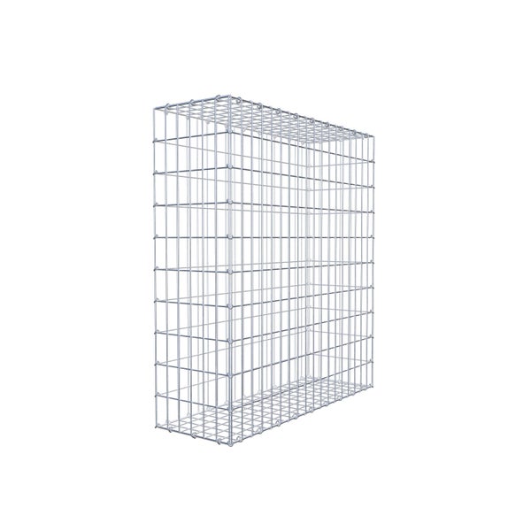 Gabione 100 cm x 90 cm x 30 cm (L x H x T), Maschenweite 5 cm x 10 cm, C-Ring
