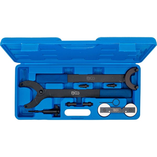 BGS Technic Motor-Einstellwerkzeugsatz im blauen Koffer