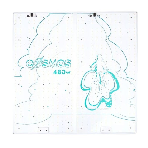 Cosmos 480W LED Pflanzenlampe – Vollspektrum Grow Lampe für 100x100 cm Growbox – Energiesparend, kompakt & langlebig – Für Wuchs- & Blütephase