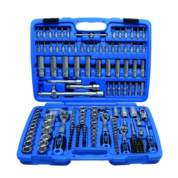 Werkzeugkoffer mit verschiedenen Werkzeugen und BGS Logo