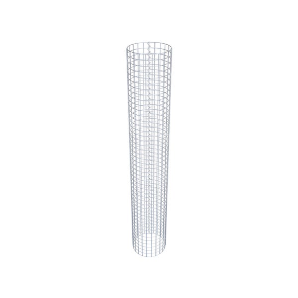 Gabionensäule Durchmesser 37 cm MW 5 x 5 cm rund - Höhe: 230 cm