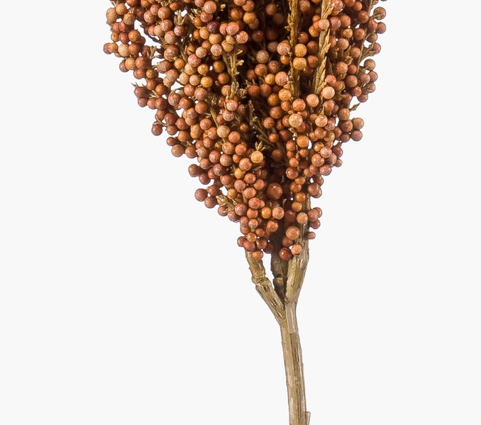 Gelbe Kunstrose aus Textilgewebe.